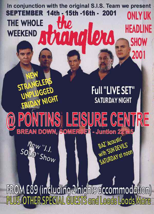 2001-09-14 Stranglers Convention 2001